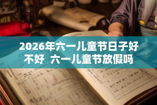 2026年六一儿童节日子好不好  六一儿童节放假吗