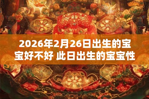 2026年2月26日出生的宝宝好不好 此日出生的宝宝性格