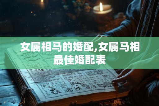女属相马的婚配,女属马相最佳婚配表 女属相马的婚配,女属马相最佳婚配表