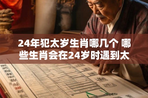 24年犯太岁生肖哪几个 哪些生肖会在24岁时遇到太岁犯