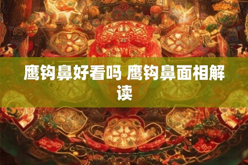 鹰钩鼻好看吗 鹰钩鼻面相解读