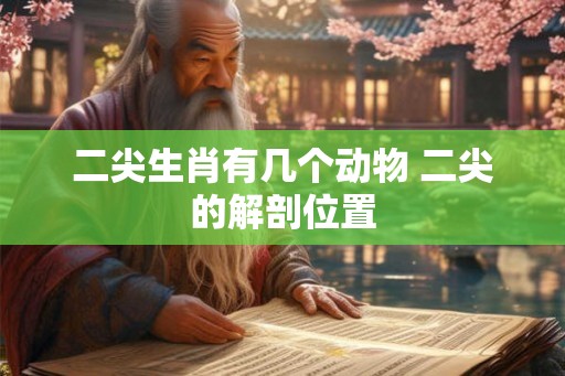 二尖生肖有几个动物 二尖的解剖位置