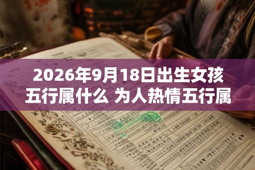 2026年9月18日出生女孩五行属什么 为人热情五行属木 2026年9月18日出生女孩五行属什么 为人热情五行属木