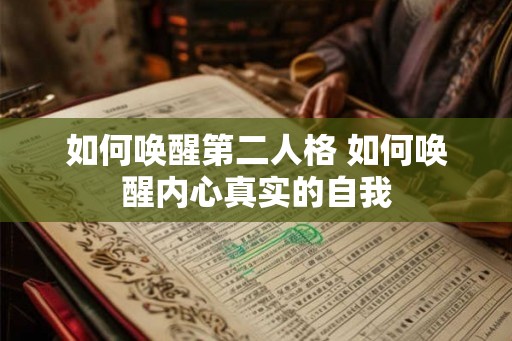 如何唤醒第二人格 如何唤醒内心真实的自我