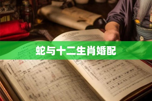蛇与十二生肖婚配