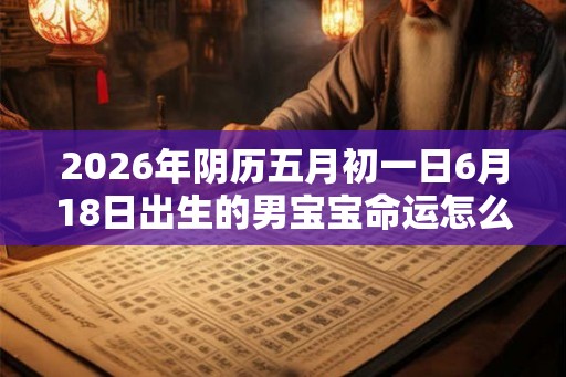 2026年阴历五月初一日6月18日出生的男宝宝命运怎么样