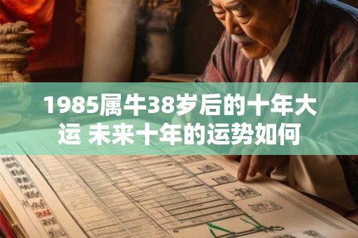 1985属牛38岁后的十年大运 未来十年的运势如何 1985属牛38岁后的十年大运 未来十年的运势如何