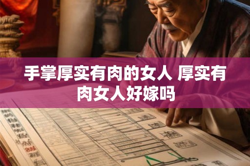 手掌厚实有肉的女人 厚实有肉女人好嫁吗 手掌厚实有肉的女人 厚实有肉女人好嫁吗