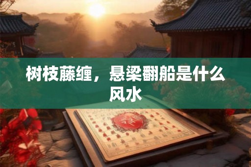 树枝藤缠，悬梁翻船是什么风水