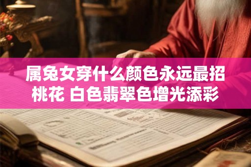 属兔女穿什么颜色永远最招桃花 白色翡翠色增光添彩