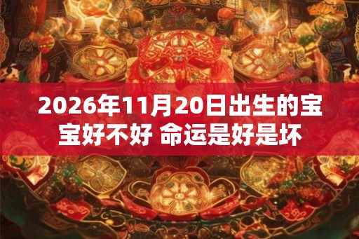 2026年11月20日出生的宝宝好不好 命运是好是坏