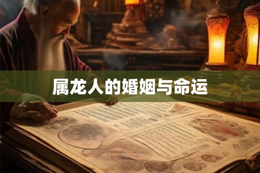 属龙人的婚姻与命运