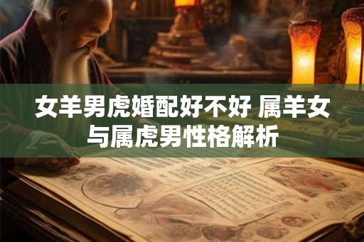 女羊男虎婚配好不好 属羊女与属虎男性格解析