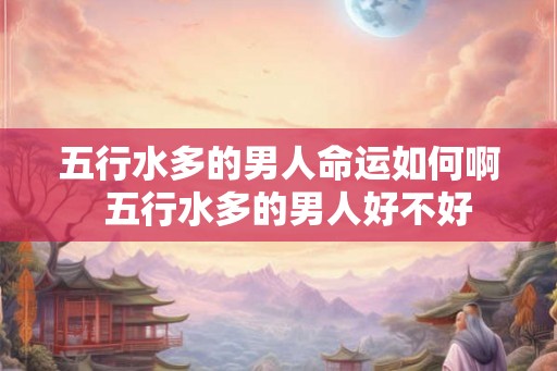 五行水多的男人命运如何啊  五行水多的男人好不好