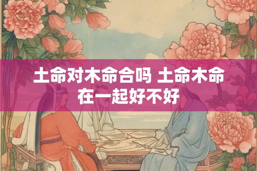 土命对木命合吗 土命木命在一起好不好 土命对木命合吗 土命木命在一起好不好