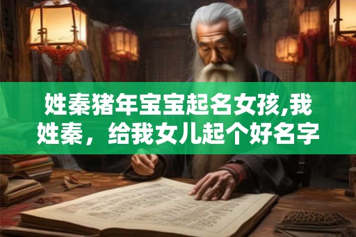 姓秦猪年宝宝起名女孩,我姓秦，给我女儿起个好名字。