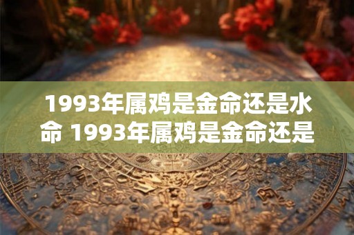 1993年属鸡是金命还是水命 1993年属鸡是金命还是水命