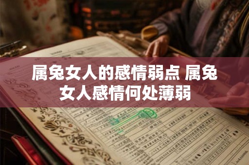 属兔女人的感情弱点 属兔女人感情何处薄弱 属兔女人的感情弱点 属兔女人感情何处薄弱