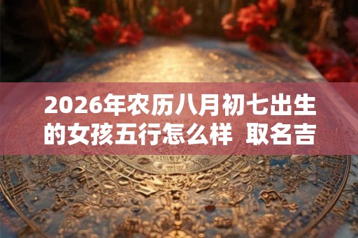 2026年农历八月初七出生的女孩五行怎么样 取名吉利字推荐 2026年农历八月初七出生的女孩五行怎么样 取名吉利字推荐