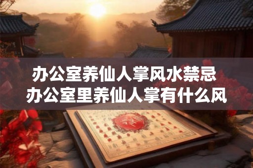 办公室养仙人掌风水禁忌 办公室里养仙人掌有什么风水禁忌