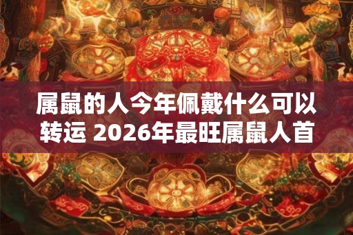 属鼠的人今年佩戴什么可以转运 2026年最旺属鼠人首饰
