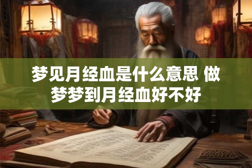 梦见月经血是什么意思 做梦梦到月经血好不好 梦见月经血是什么意思 做梦梦到月经血好不好