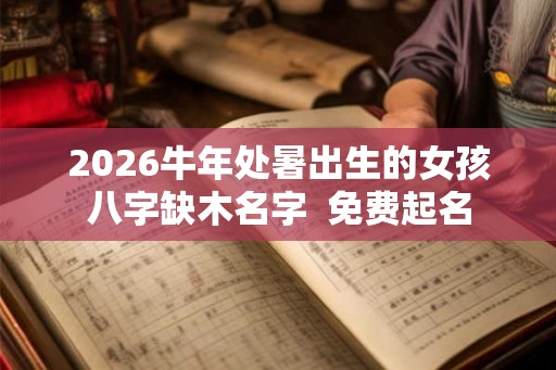 2026牛年处暑出生的女孩八字缺木名字 免费起名 2026牛年处暑出生的女孩八字缺木名字 免费起名