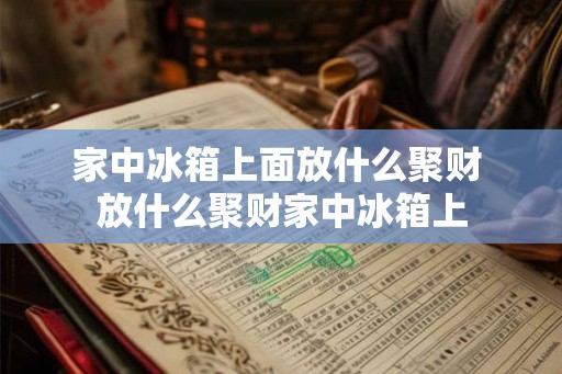 家中冰箱上面放什么聚财 放什么聚财家中冰箱上