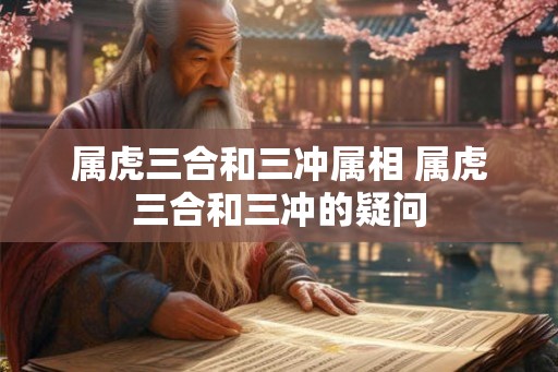 属虎三合和三冲属相 属虎三合和三冲的疑问