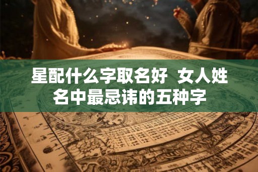 星配什么字取名好 女人姓名中最忌讳的五种字 星配什么字取名好 女人姓名中最忌讳的五种字