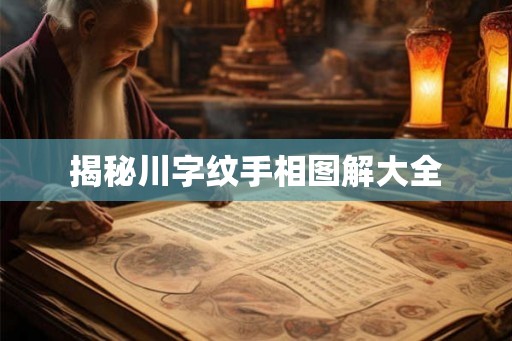 揭秘川字纹手相图解大全