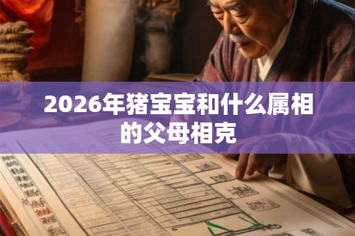2026年猪宝宝和什么属相的父母相克 2026年猪宝宝和什么属相的父母相克