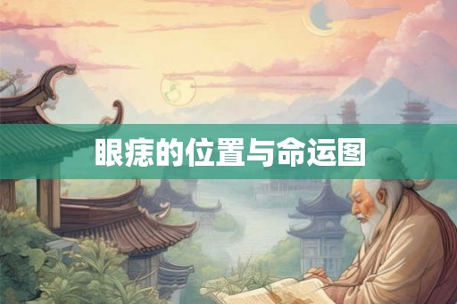 眼痣的位置与命运图