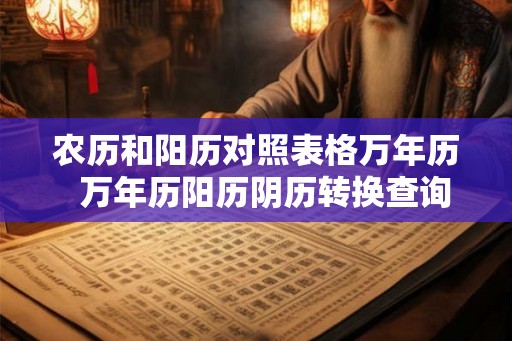 农历和阳历对照表格万年历 万年历阳历阴历转换查询 农历和阳历对照表格万年历 万年历阳历阴历转换查询