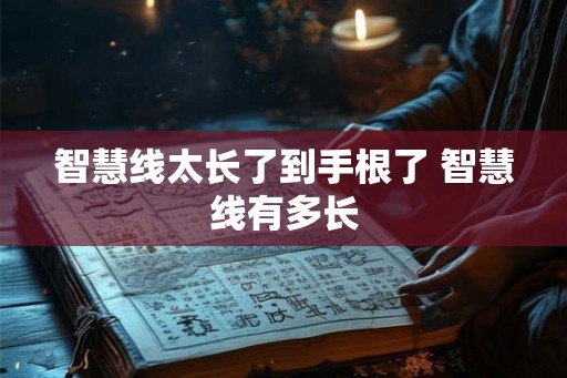 智慧线太长了到手根了 智慧线有多长