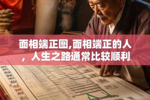 面相端正图,面相端正的人,人生之路通常比较顺利 面相端正图,面相端正的人,人生之路通常比较顺利