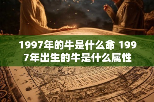 1997年的牛是什么命 1997年出生的牛是什么属性