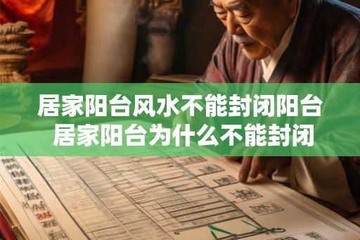 居家阳台风水不能封闭阳台 居家阳台为什么不能封闭 居家阳台风水不能封闭阳台 居家阳台为什么不能封闭