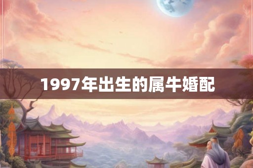 1997年出生的属牛婚配