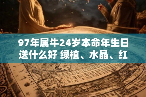 97年属牛24岁本命年生日送什么好 绿植、水晶、红绳