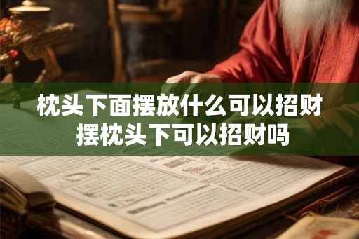 枕头下面摆放什么可以招财 摆枕头下可以招财吗 枕头下面摆放什么可以招财 摆枕头下可以招财吗