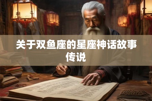 关于双鱼座的星座神话故事传说