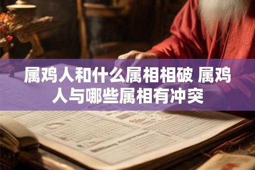 属鸡人和什么属相相破 属鸡人与哪些属相有冲突