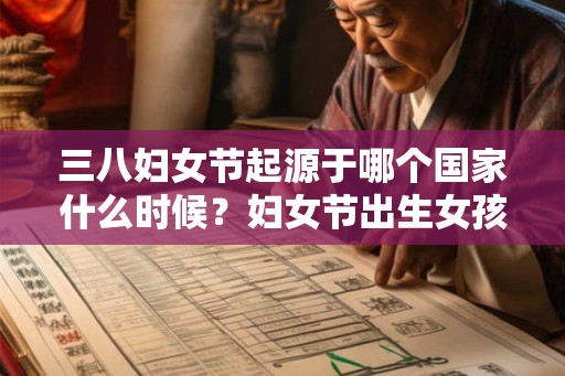 三八妇女节起源于哪个国家什么时候？妇女节出生女孩命理