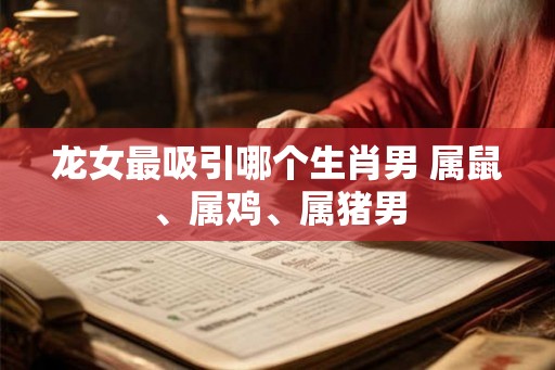 龙女最吸引哪个生肖男 属鼠、属鸡、属猪男 龙女最吸引哪个生肖男 属鼠、属鸡、属猪男