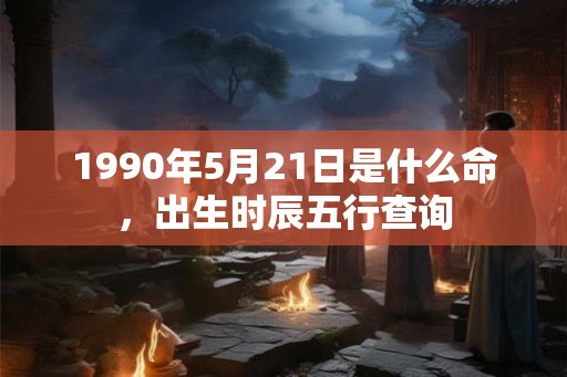 1990年5月21日是什么命，出生时辰五行查询