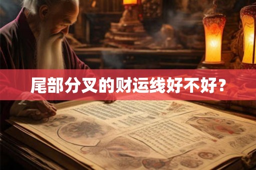 尾部分叉的财运线好不好？