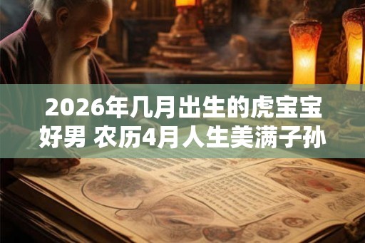 2026年几月出生的虎宝宝好男 农历4月人生美满子孙满堂