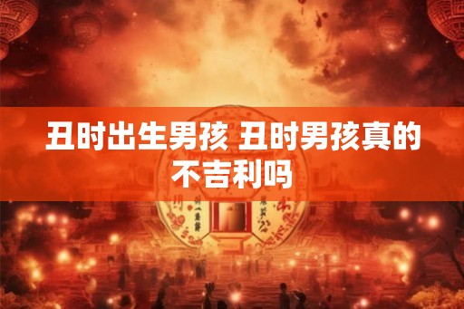 丑时出生男孩 丑时男孩真的不吉利吗