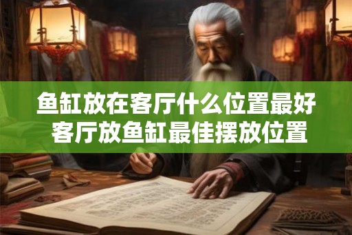 鱼缸放在客厅什么位置最好 客厅放鱼缸最佳摆放位置